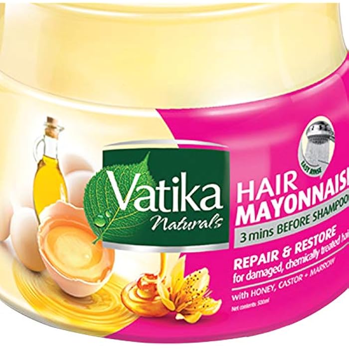 Vatika Naturals Hair Mayonnaise Moisture Treatment 500 ml - Image 2